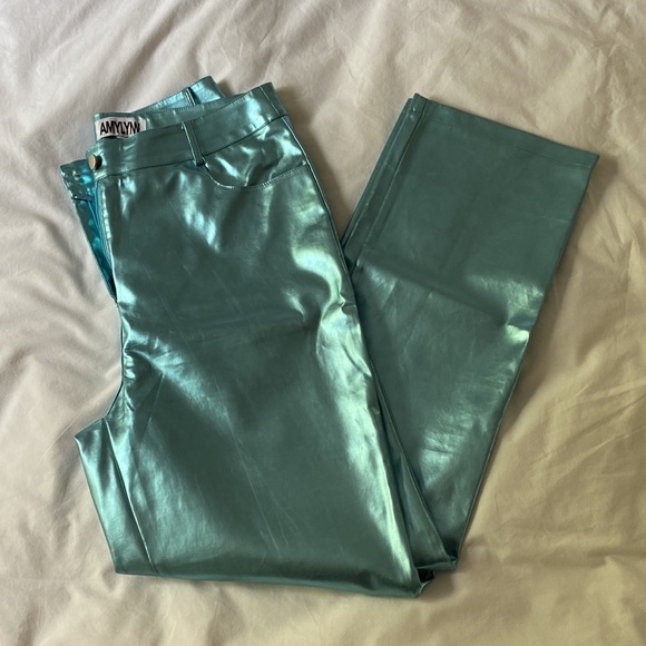 Amy Lynn metallic trouser - Picture 3 of 4